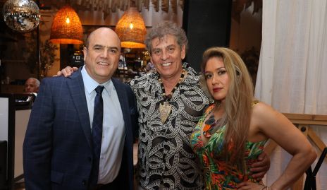  Edgar y José Luis Eichelmann con Cloe Bernal.