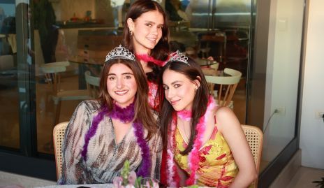  Camila Lomas, Isabela reyes y Paula de la Rosa.