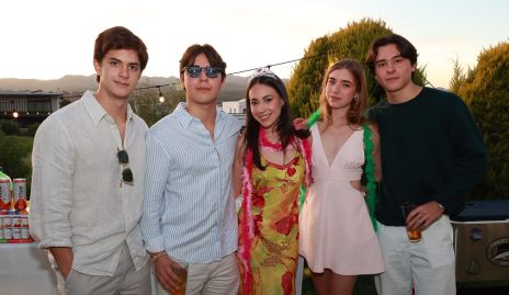  Paula de la Rosa y sus amigos.