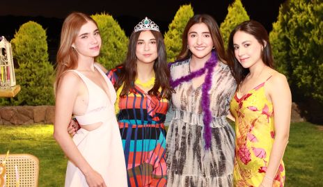  Macarena Rosillo, Mare Cordero, Isabela Reyes y Paula de la Rosa.