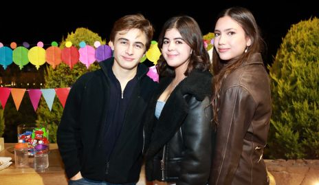 Christian Naranjo, Sofía Avello y Julia Cadena.