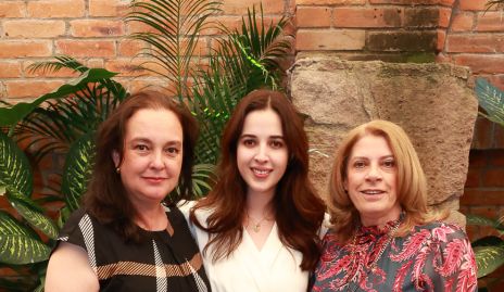  Ana Luisa Argüelles, Renata Castillo y Benilde Díaz Infante.