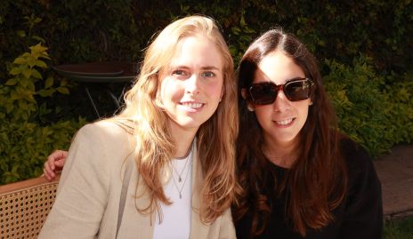  Ingrid Velasco y Alejandra Villarreal.