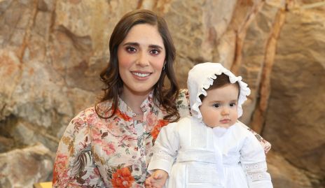  Ana Sofía Ascanio con su hija Luciana.
