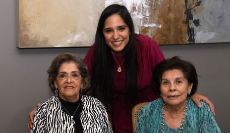  Rosita Álvarez, Andrea Ascanio y Tere Ascanio.