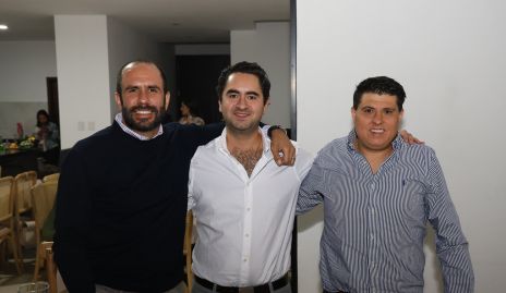  Manuel Boelsterli, Sebastián Villasana y Alejandro Garza.
