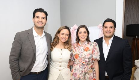  José Ramón Benavente, Ana Gabriela Díaz Infante, Ana Sofía Ascanio y Raymundo Blanco.