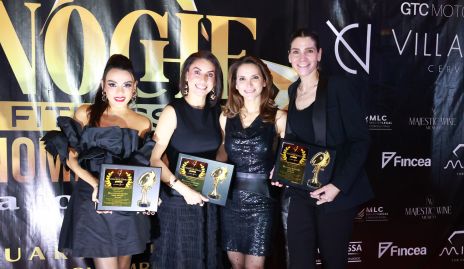  Sukey Wongñis, Sonia Yáñez, Analía Maggiori e Ingrid Nito.