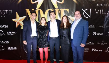  Diego Castañeda, Paulina Macías, José Eduardo Macías, Erika Gómez y Fernando Macías.