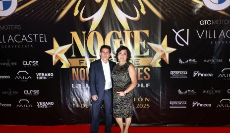  Javier Martínez y Adriana Gutiérrez.