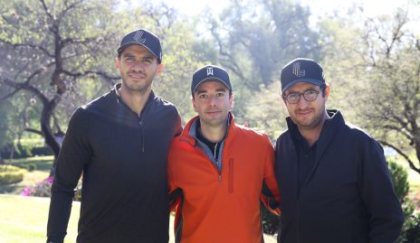  Anuar Garay, Patricio Meade y Francisco Ortiz.