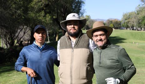  Arturo Espinoza, Uriel de la Rocha y Federico de la Rocha.