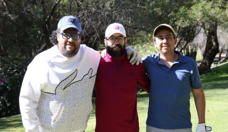  Amaury Cárdenas, Gustavo Echavarri y Miguel Ruiz.