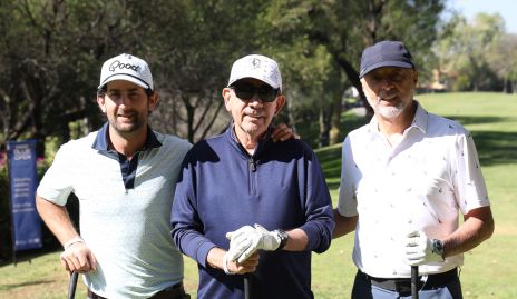  Santiago López, Felix Bocard y Rodolfo Narro.