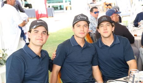  Aldo Pizzuto, Antonio de Alba y Daniel Villarreal.