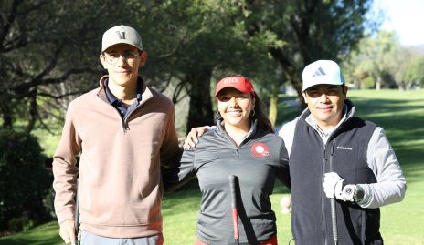  Edgar Hernández, Cristina Hidalgo y Carlos Román.