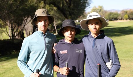  Diego Torres, Arturo González y Patricio Leos.