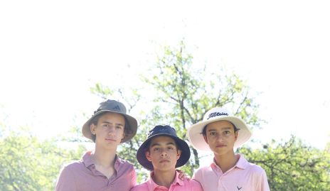  Diego Torres, Arturo González y Patricio Leos.