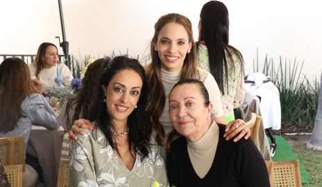  Ruth Morales, Fernanda Paredes y Lucero Curiel.