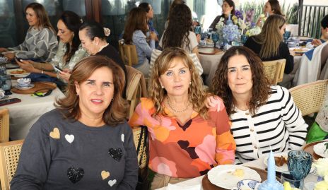  Graciela Torres, Lorena Robles y Sandra Galván.