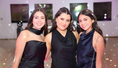  Montse Ortiz, María Fernanda y Alison García.