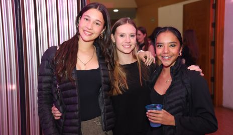  Lena Winter, Yara Lashner y Regina Grimaldo.