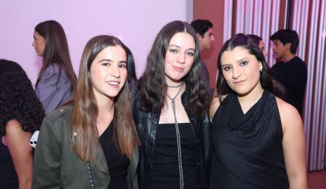  Rafaela Ortiz, Zuria Zarate y María Fernanda.
