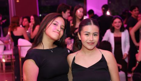  Cindy Silva y Natalia Flores.