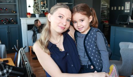  Paulina López y Paloma Carrillo.