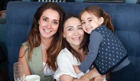  Judith Gómez, Mariana López y Paloma Carrillo.