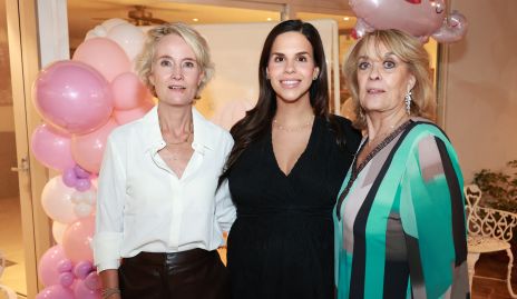  Güera Valle, Marcela Schekaiban y Güera Meade.