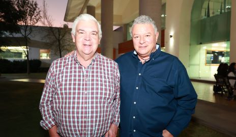  Federico Mendizábal y Juan Puente, abuelos de los cumpleañeros.