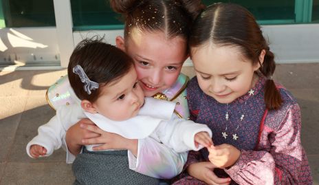  María Emilia, Loretta y Matilda.