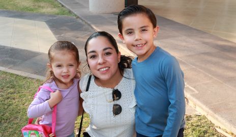  Kaory Shiguetomi, Paulina Medina y Alejandro Shiguetomi.