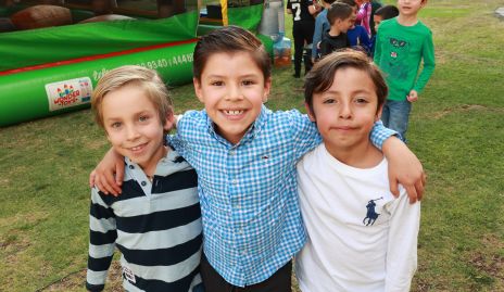  Memo, René y Alberto.