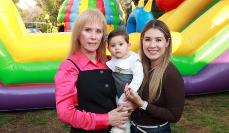  3 Generaciones, Linda Castillo, María Emilia Leos y Alejandra Puente.