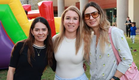  Daniela Castro, Carla Puente y Montserrat Muñiz.