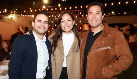  Daniel Acosta, Dani Zacarías y Víctor Menchaca.