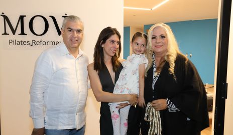  Germán González, Maru González, Ale González y Maru Vilet.