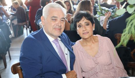  Sergio Ramírez y Claudia Díaz de Sandi.