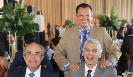  Felipe González, Toño Aguilar y Juan Carlos Zacarías.