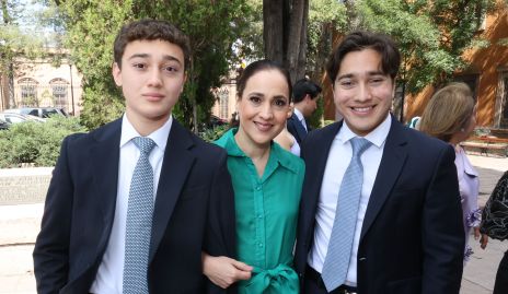  Pablo, Paty y Luis Olivares.
