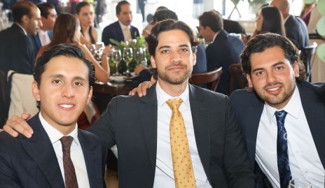  Marco Guerrero, Luis Diego Reverte y Jaime Ascanio.