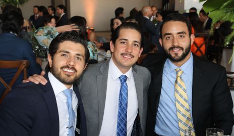  Gonzalo Chávez, Arturo Tavales y Pascual Leos.