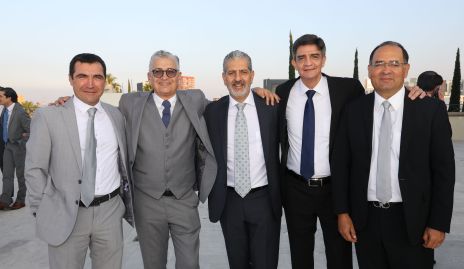  Héctor de la Rosa, Ramón Zacarías, Antonio Madrigal, Fernando Silos y Alejandro Ruiz.
