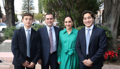  Luis, Pablo, Paty y Luis Olivares.