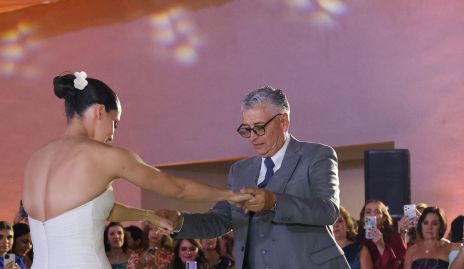  Marijó Zacarías con su papá Ramón Zacarías.