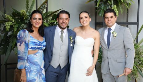  Recepción de Mauricio Martínez y Marijó Zacarías.