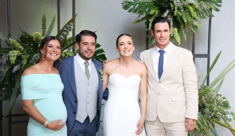  Marcela Zacarías, Mauricio Martínez, Marijó Zacarías y Marco Zarzosa.