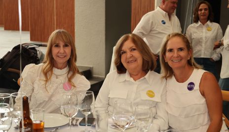  Fernanda Ocejo, Gloria Mendizábal e Ivette Coulón. 